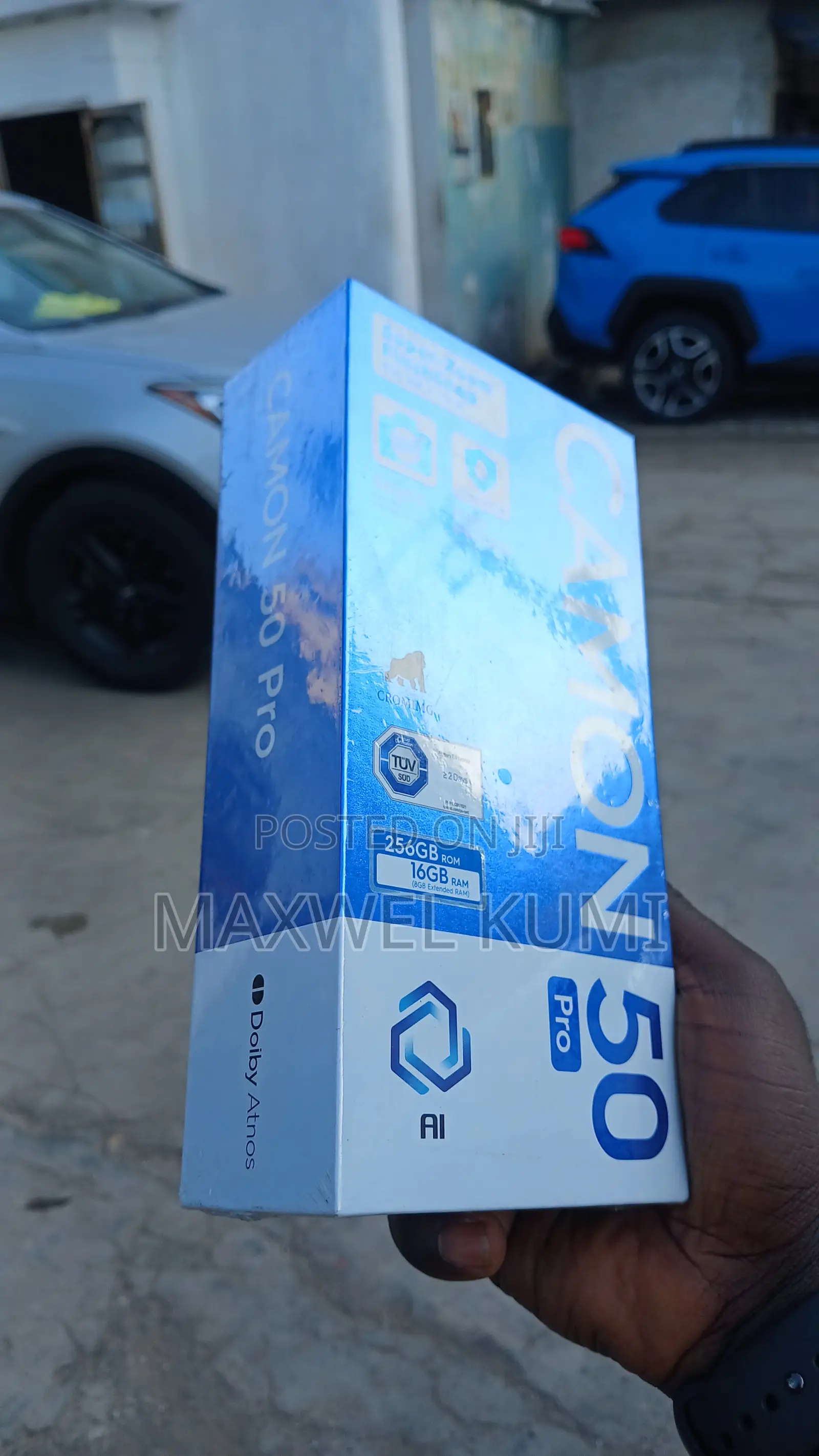New Tecno Camon 50 Pro 256 GB Black