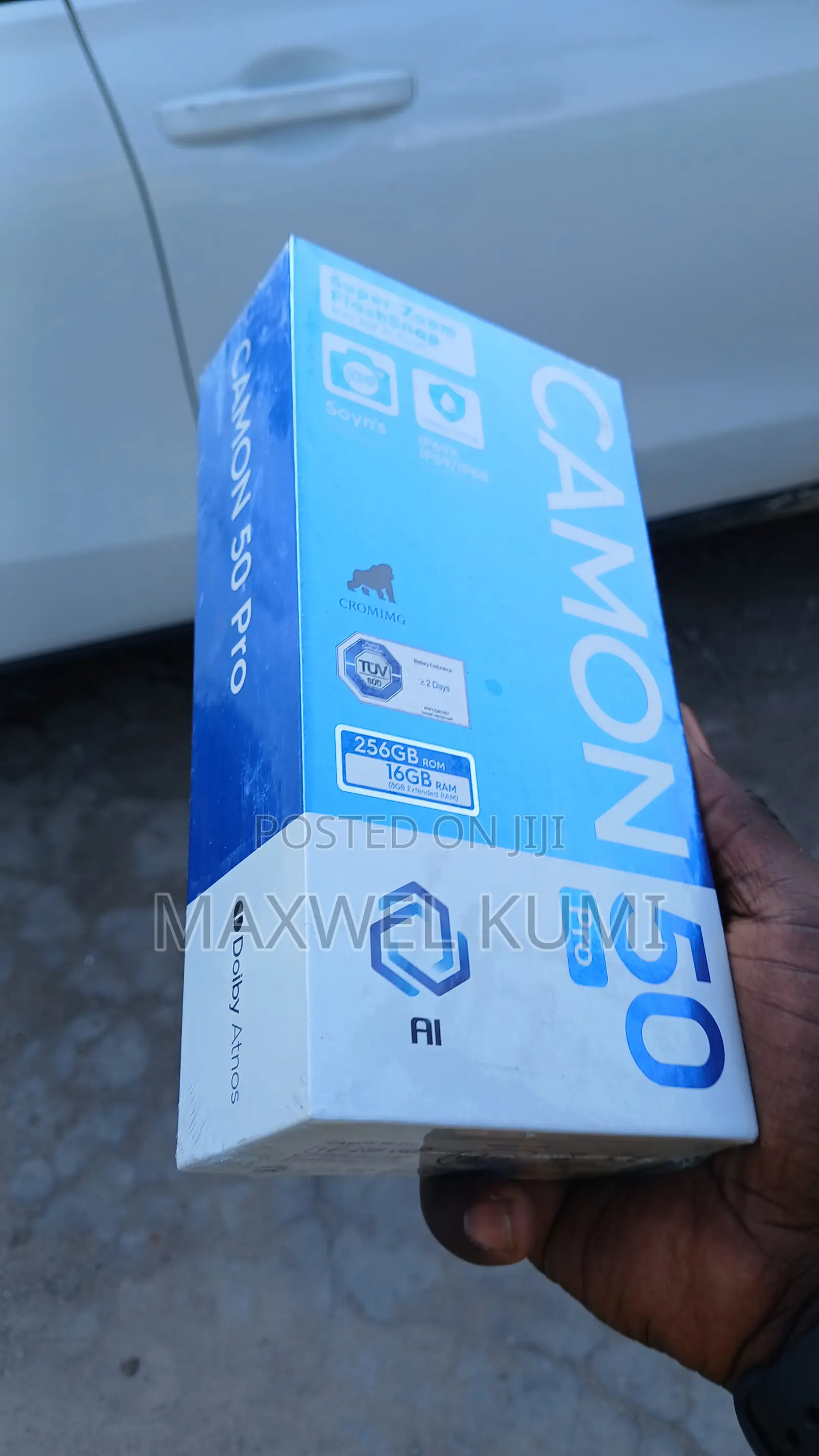 New Tecno Camon 50 Pro 256 GB White