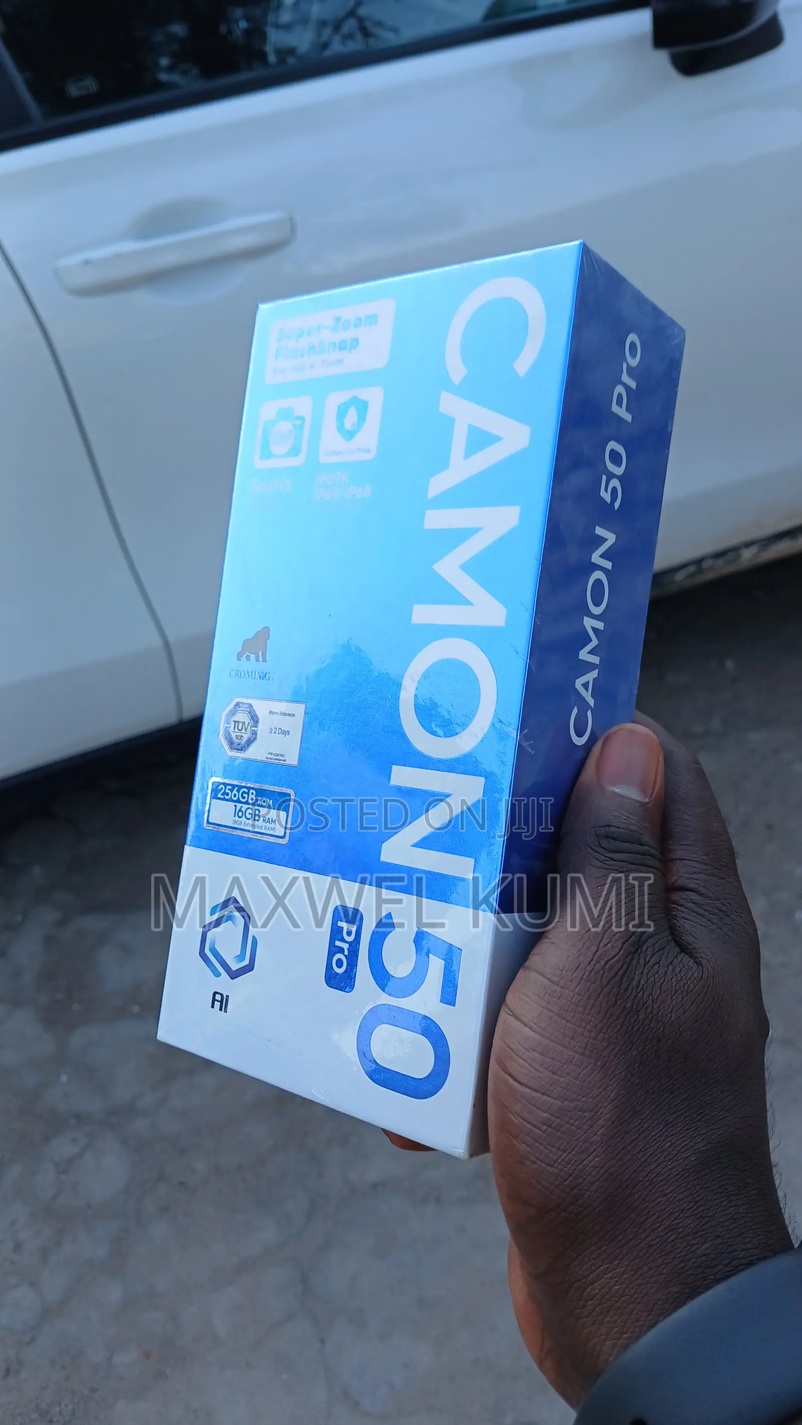 New Tecno Camon 50 Pro 256 GB White