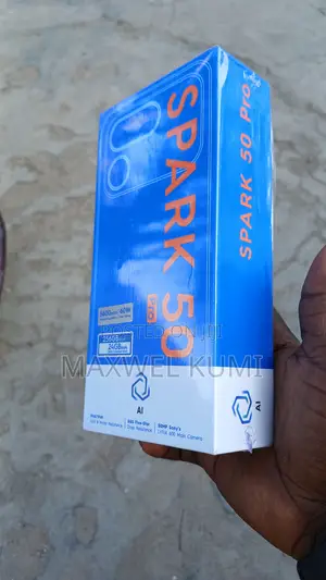New Tecno Spark 50 Pro 256 GB Black