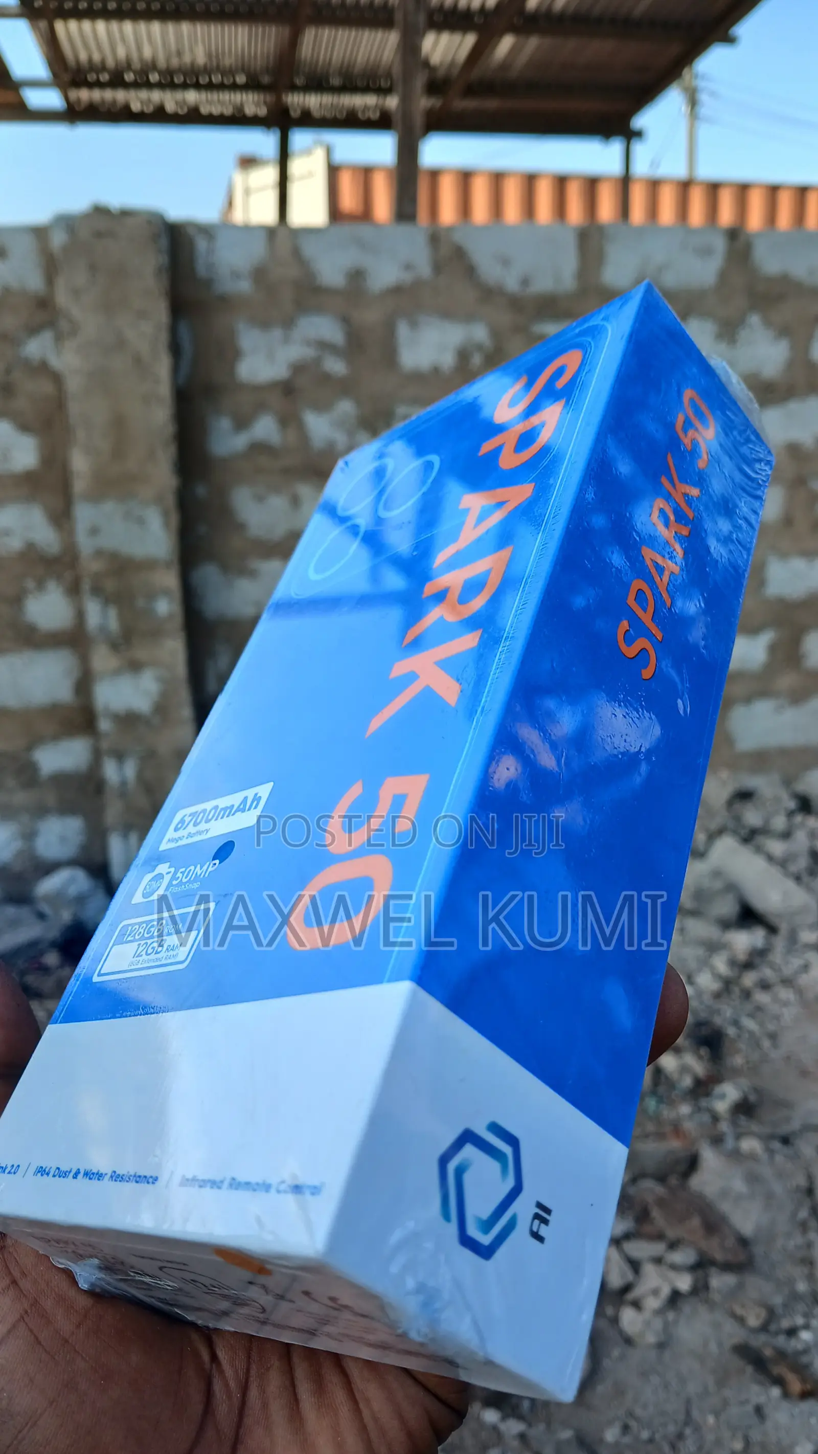 New Tecno Spark 50 128 GB Orange