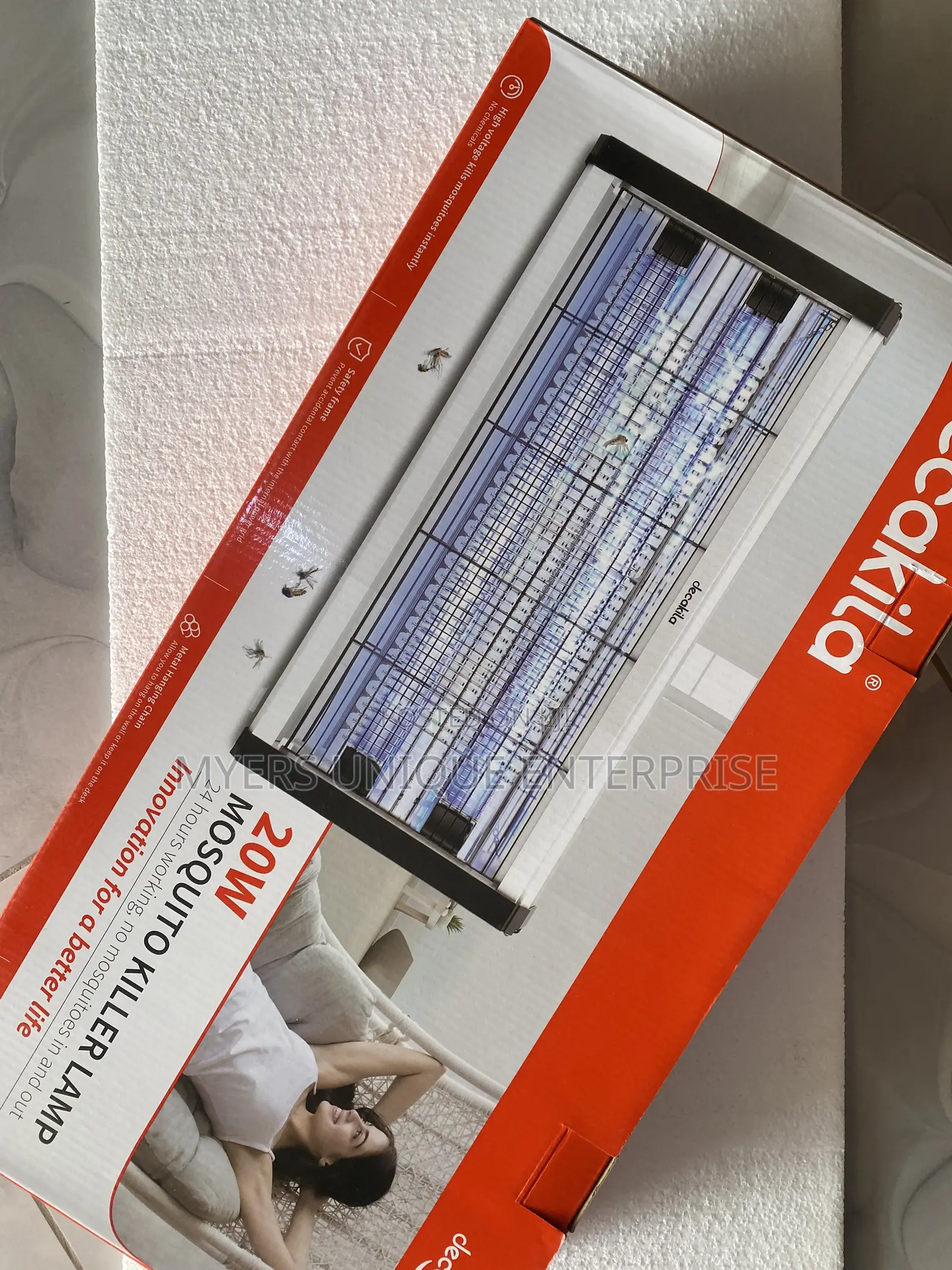 Silent Operation Mosquito and Insects Killer Lamp/Zapper