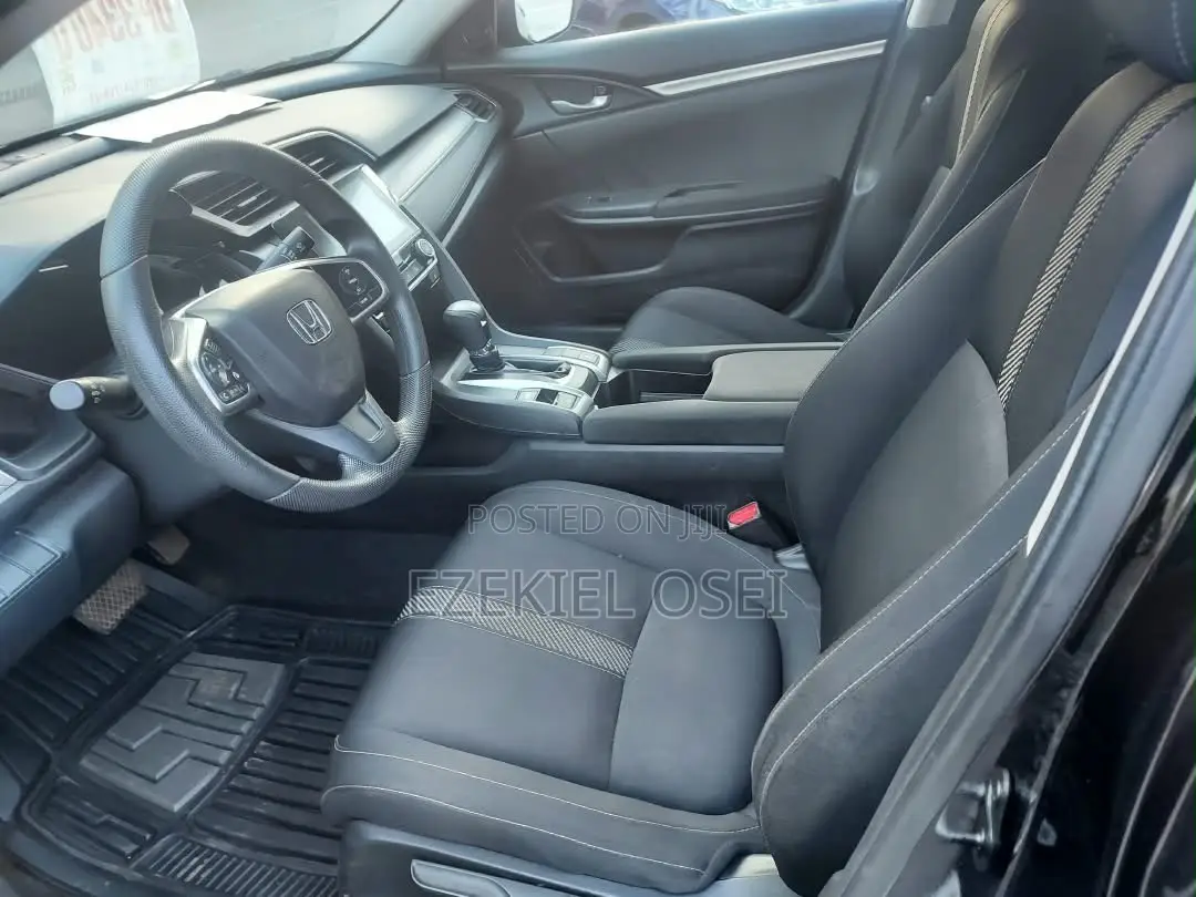 Honda Civic LX Sedan 2018 Black