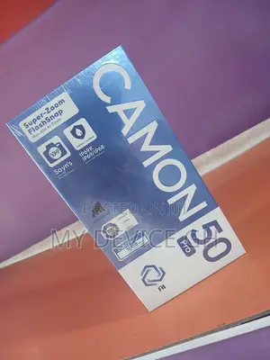 New Tecno Camon 50 Pro 256 GB Black
