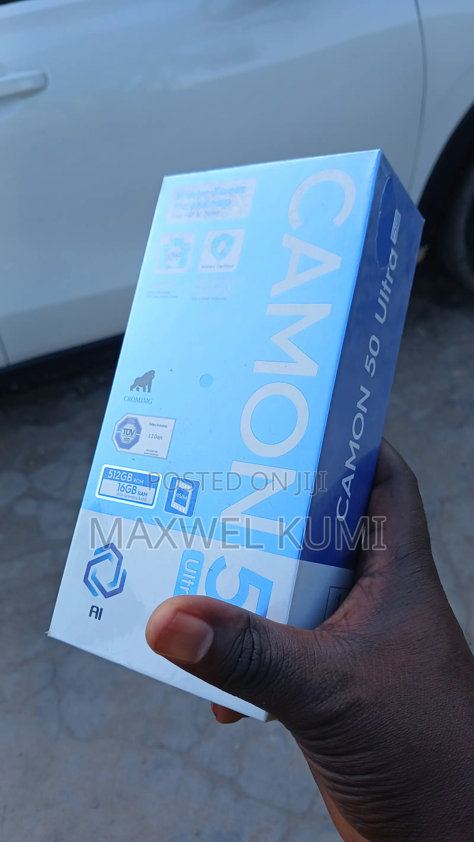 New Tecno Camon 50 Ultra 512 GB Black