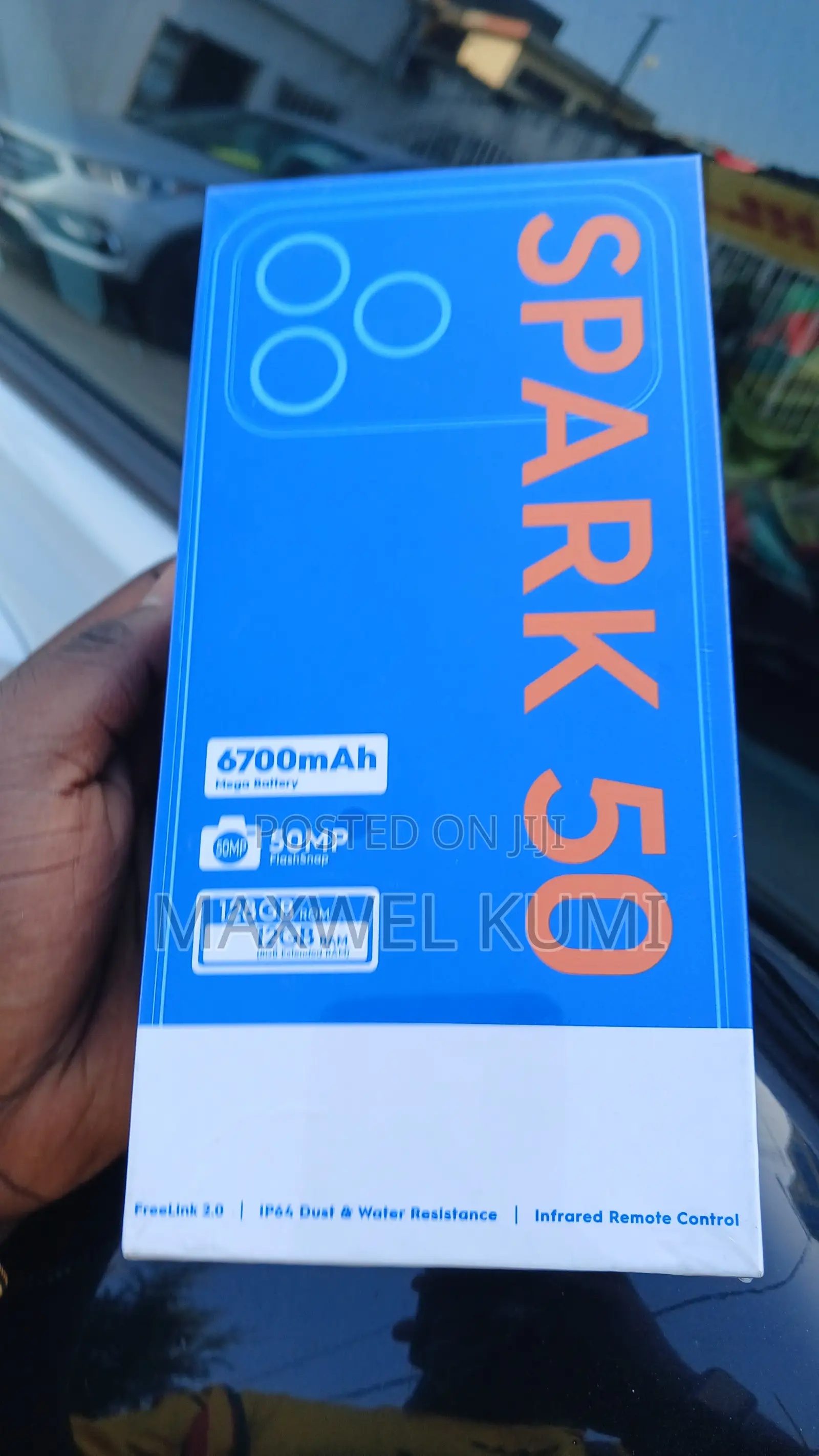 New Tecno Spark 50 128 GB Black