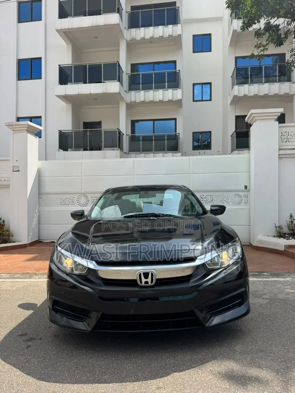 Honda Civic LX 4dr Sedan (2.0L 4cyl) 2017 Red
