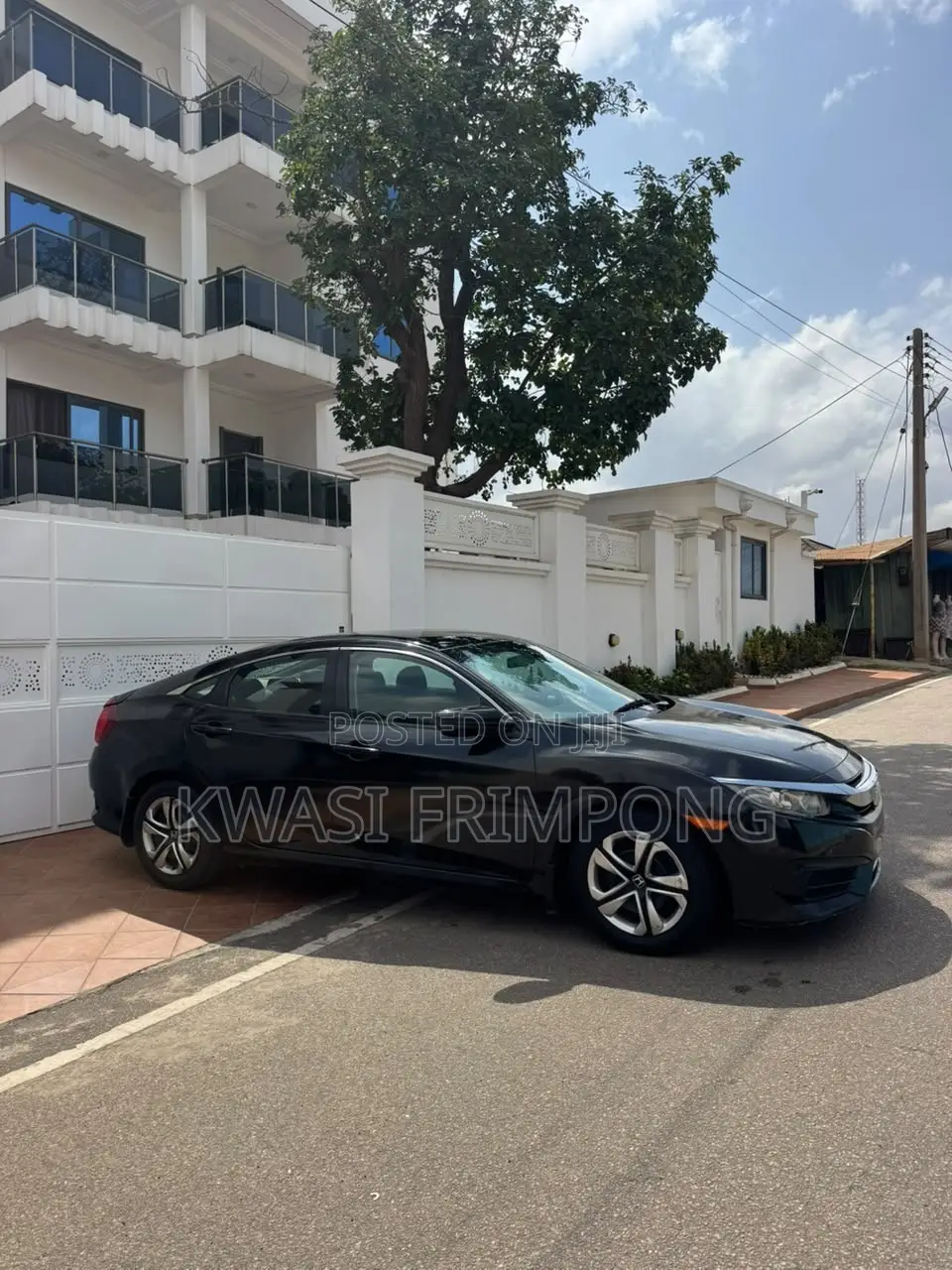 Honda Civic LX 4dr Sedan (2.0L 4cyl) 2017 Red
