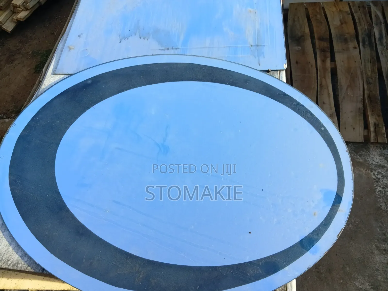 Oval Bathroom Mirror