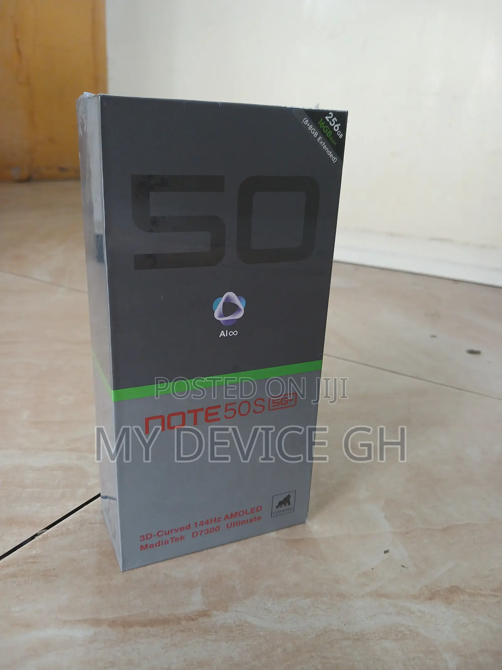 New Infinix Note 50s 256 GB Black