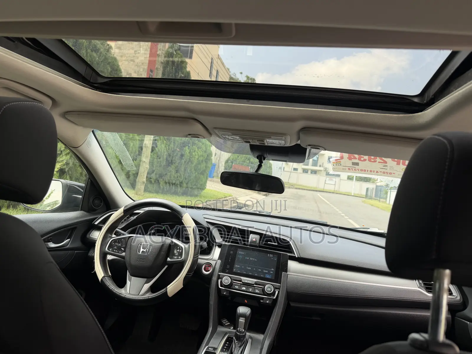 Honda Civic EX Sedan 2018 Black