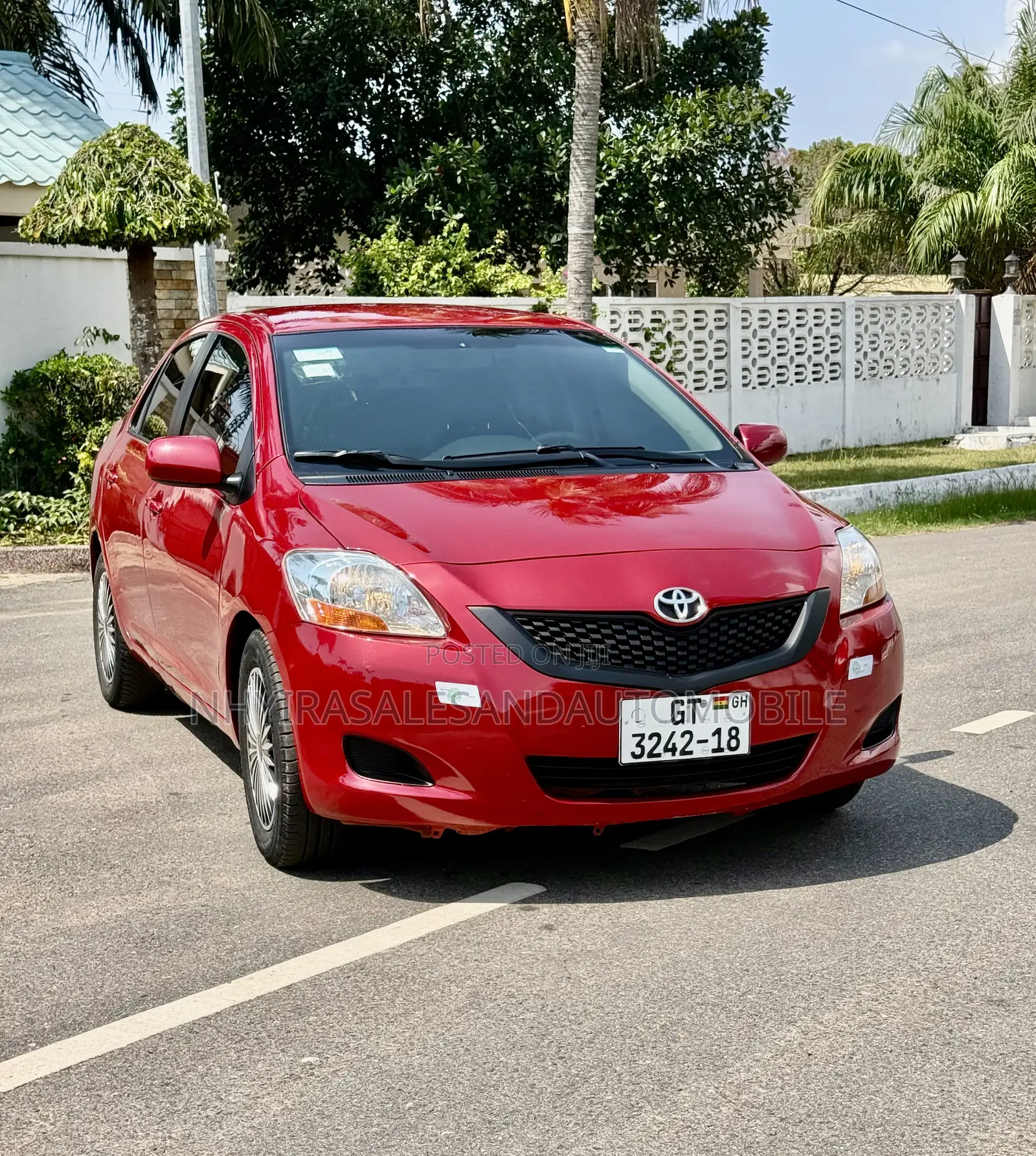 Toyota Yaris 1.5 2009 Red