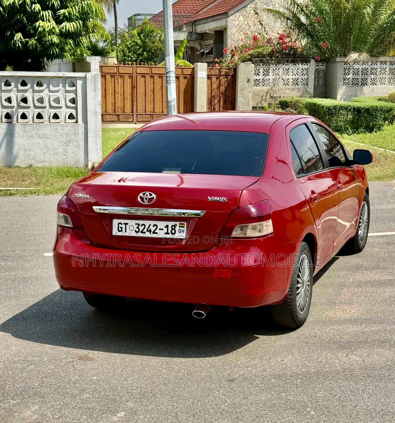 Toyota Yaris 1.5 2009 Red