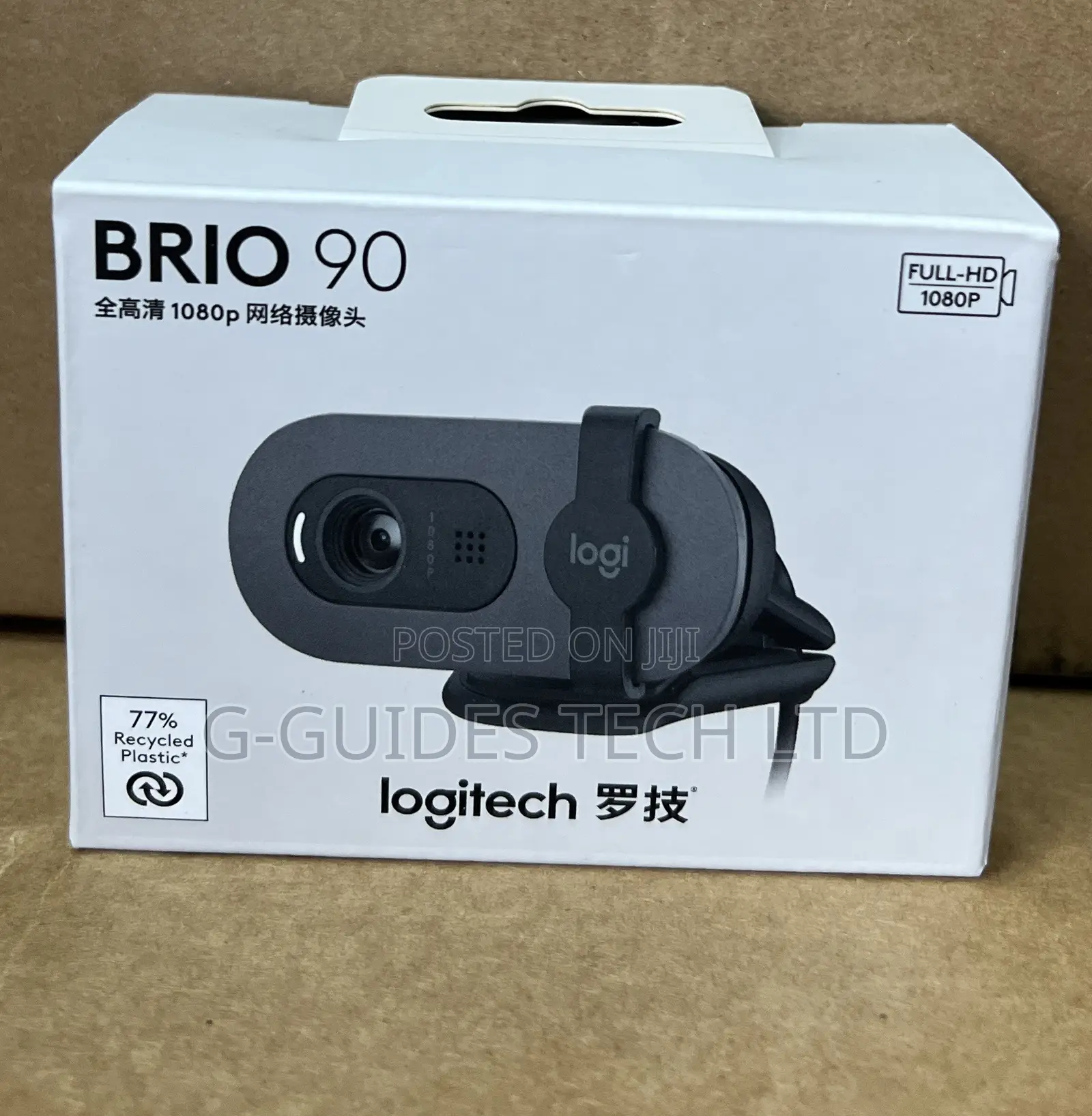 Logitech BRIO 90 Webcam Full HD 1080p