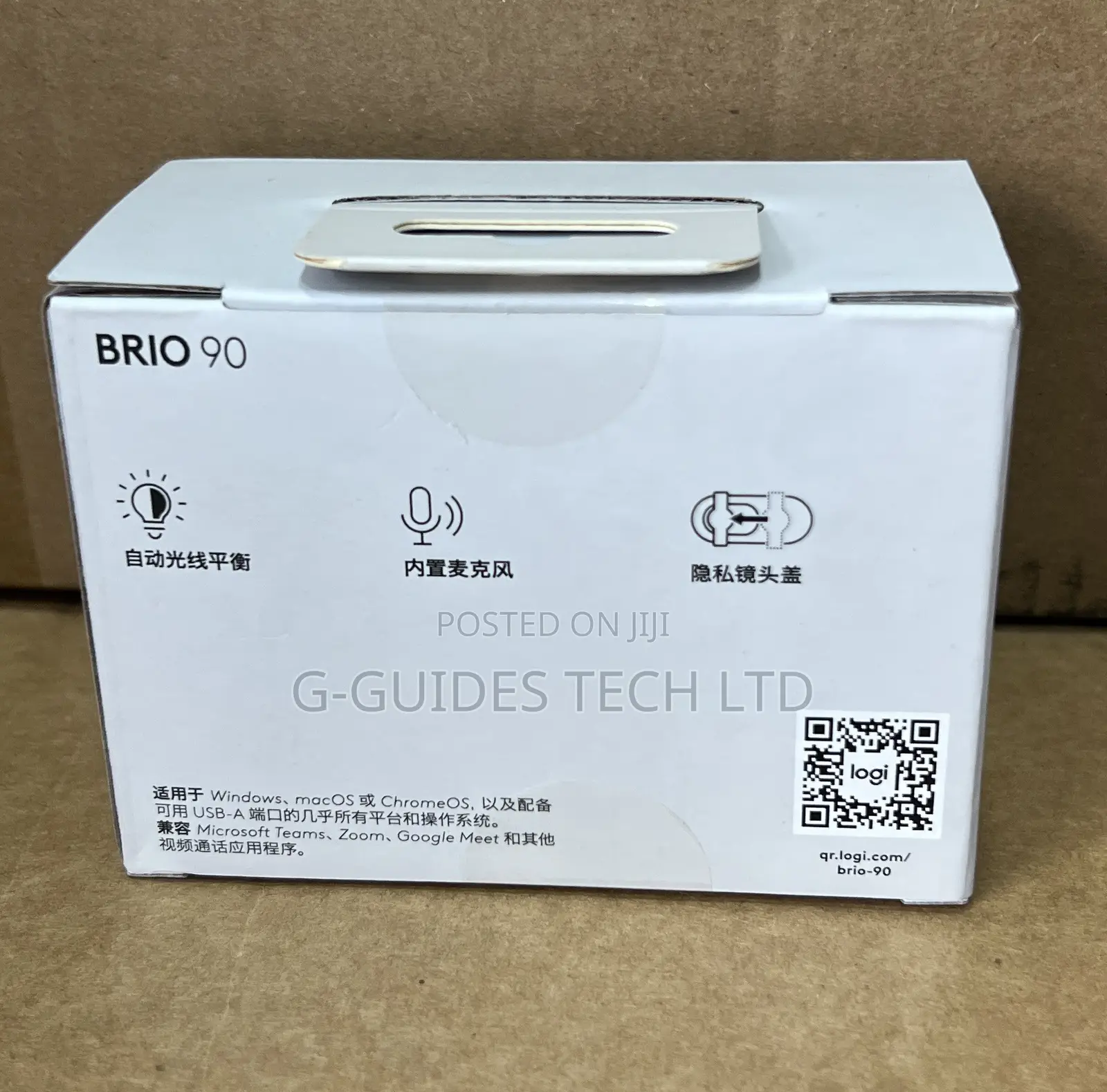 Logitech BRIO 90 Webcam Full HD 1080p