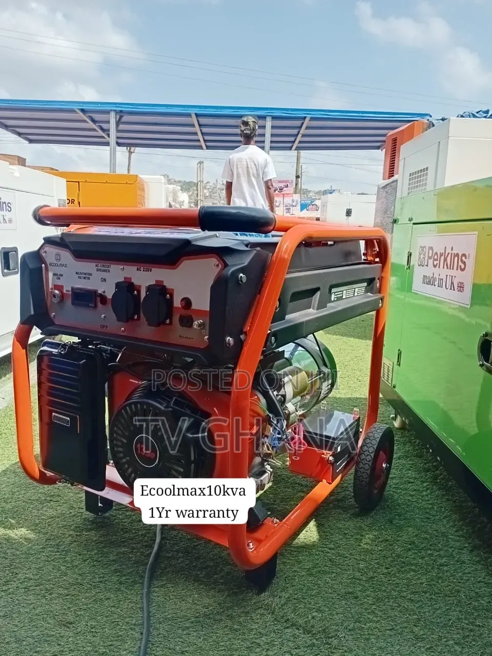 Premium Ecoolmax 10KVA Genset – Dependable Power for Everyday10kva