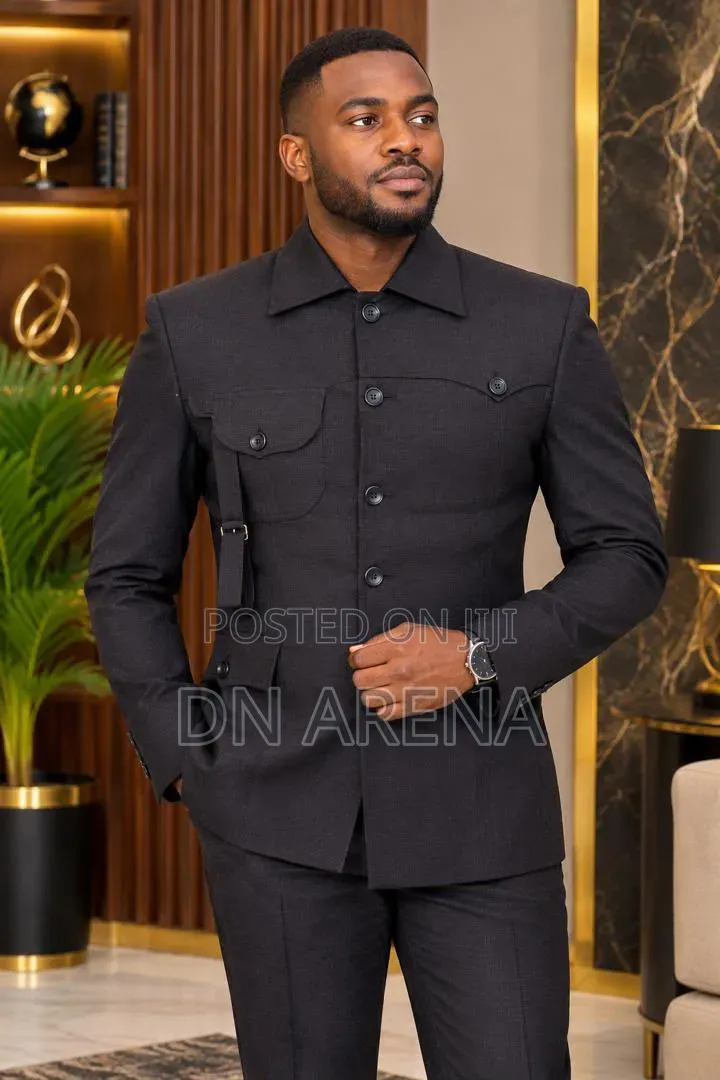 Political Safari Suit Long Sleeves