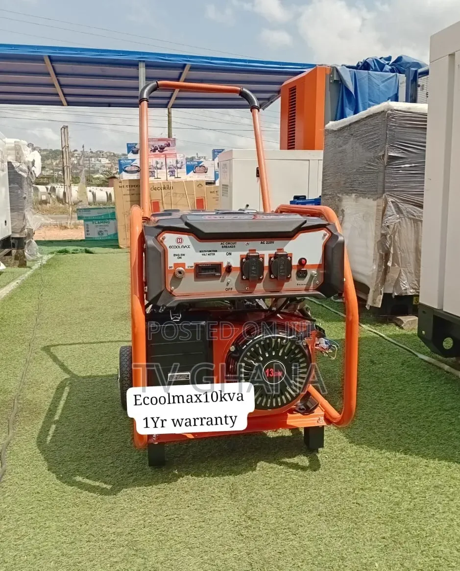 Super Powerful Ecoolmax 10KVA Genset – Affordable Prices, 10kva