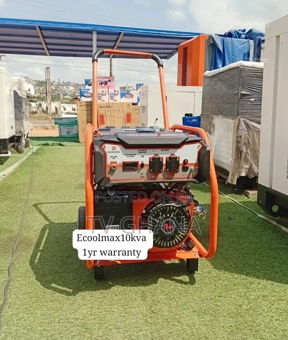 Super Powerful Ecoolmax 10KVA Genset – Affordable Prices, 10kva