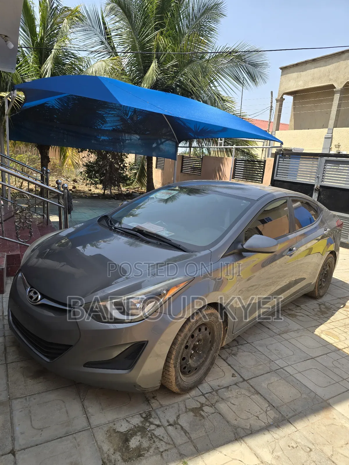 Hyundai Elantra Limited 4dr Sedan (1.8L 4cyl 6A) 2014 Gray