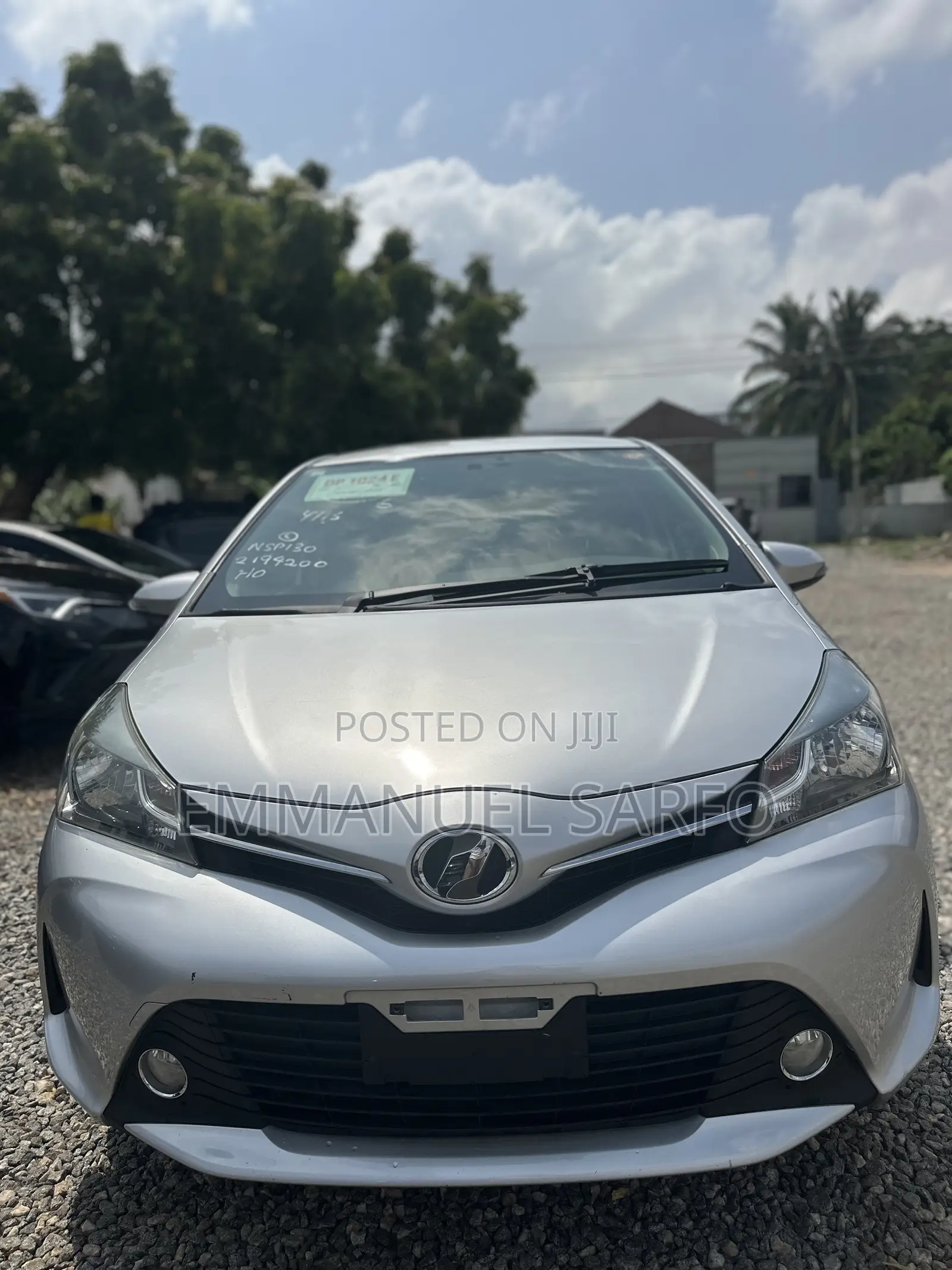Toyota Vitz 1.3 AWD 3dr 2016 Silver