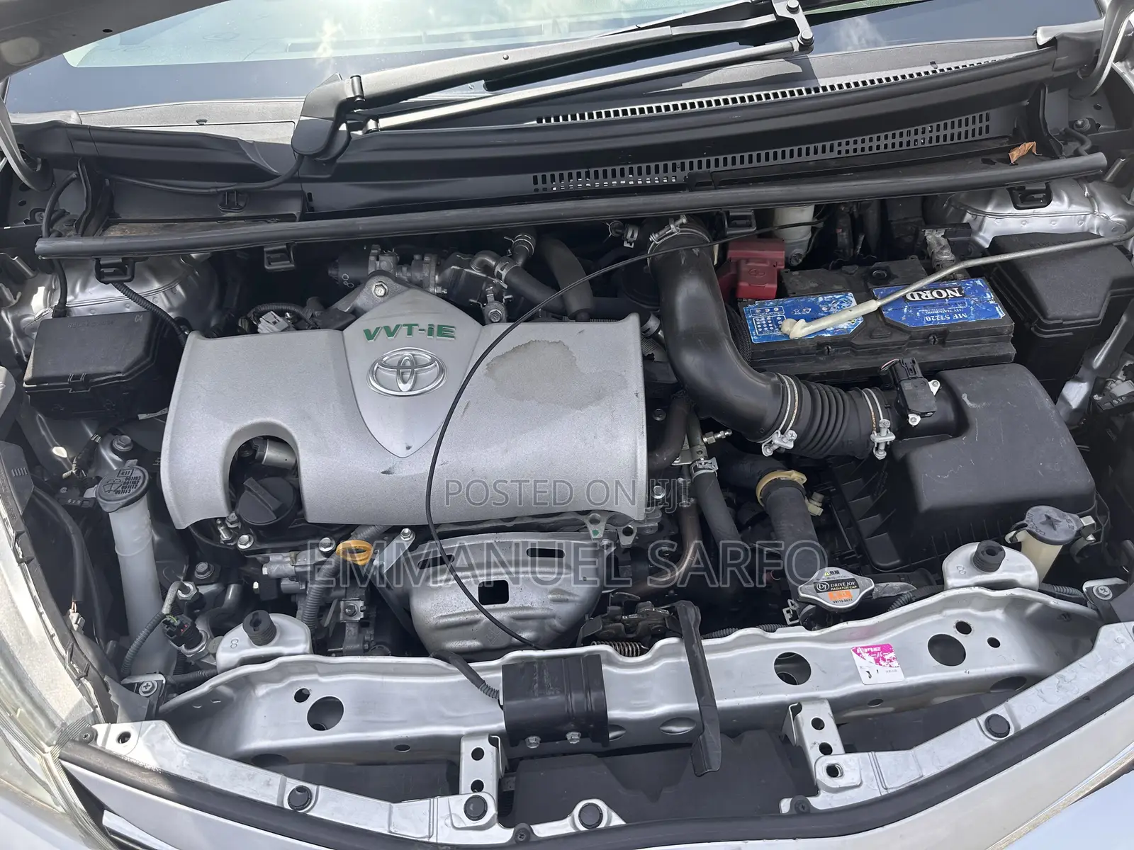 Toyota Vitz 1.3 AWD 3dr 2016 Silver