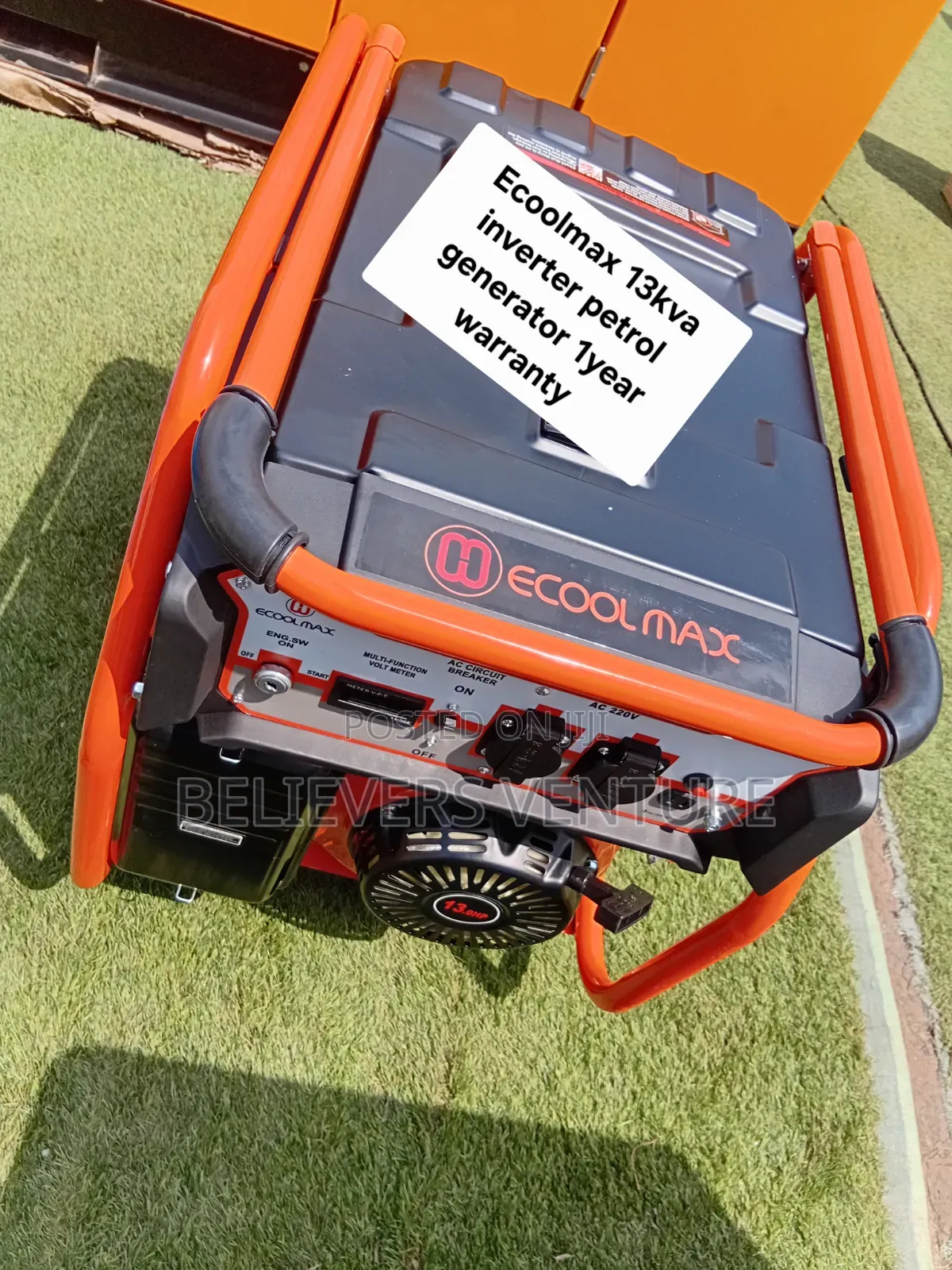Ecoolmax 13kVA GeneratorReliable PetrolInverter Power for Everyday Use