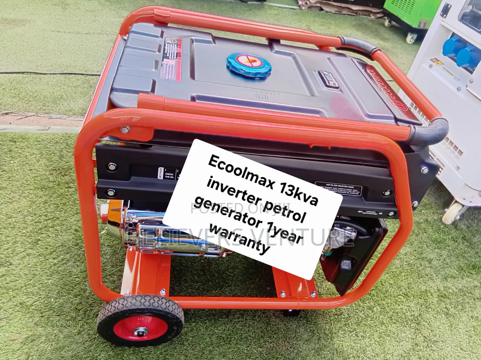 Ecoolmax 13kVA Petrol Inverter Generator – Strong, Reliable.