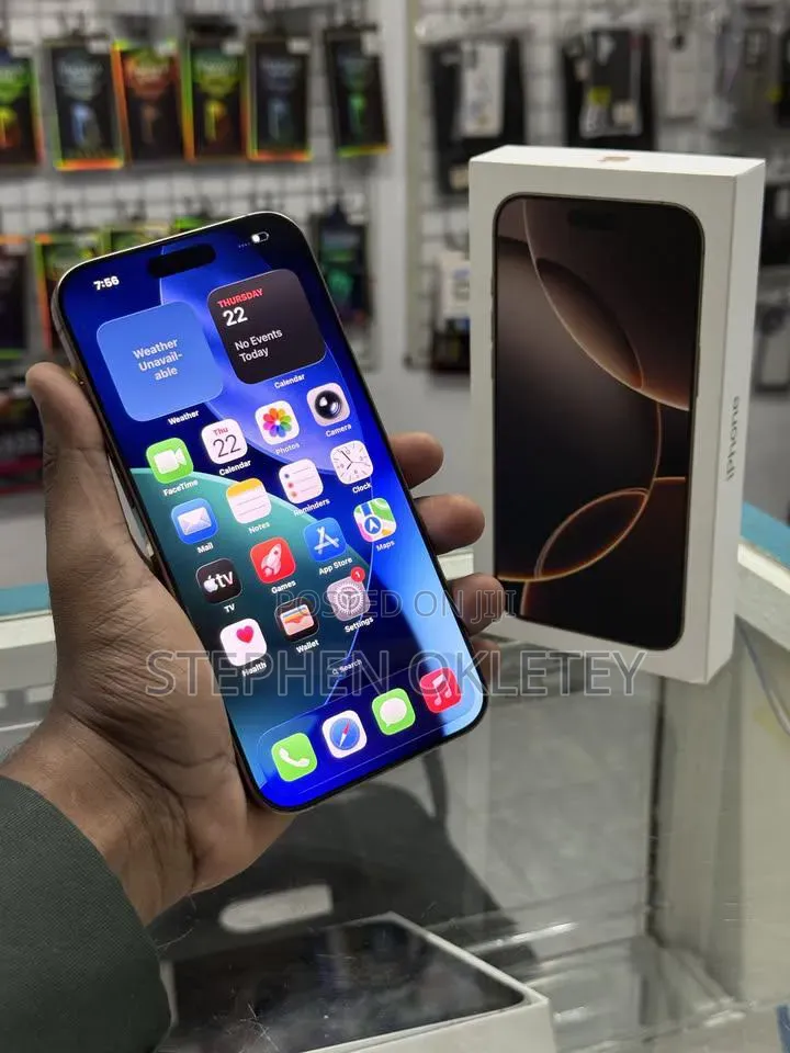 New Apple iPhone 16 Pro Max 256 GB Gold