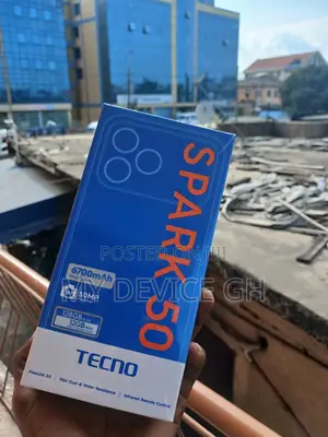 New Tecno Spark 50 128 GB Gray