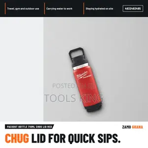 Packout Bottle 710Ml Chug Lid Red - 