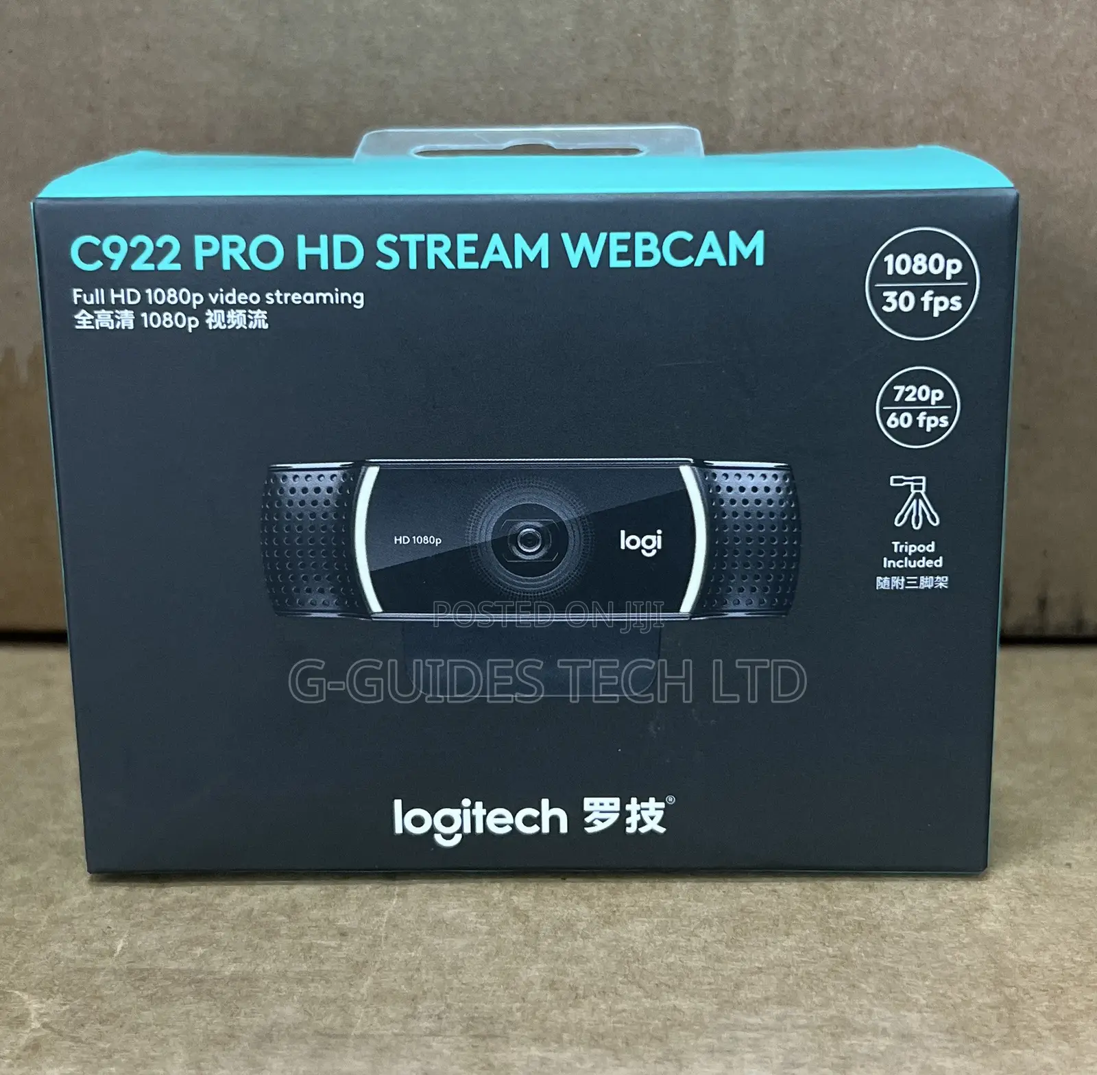 Logitech C922 Pro HD Stream Webcam