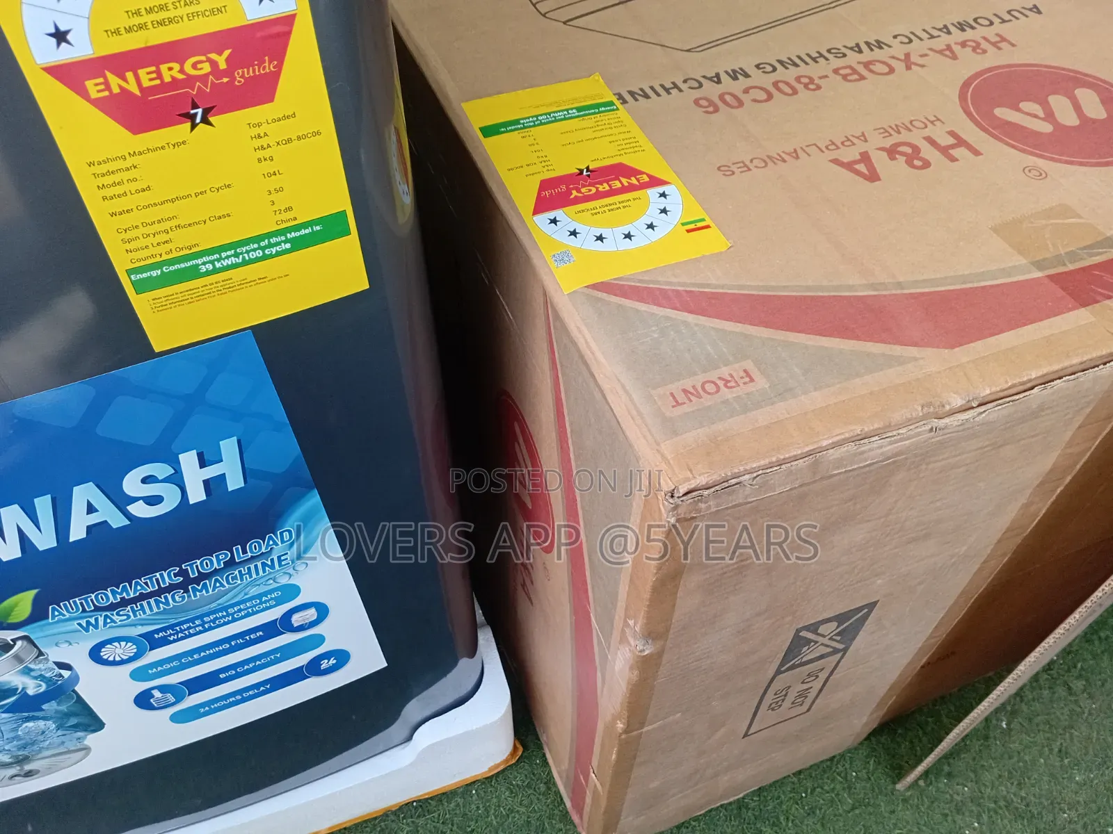 Durable Automatic Washing Machine Easy Laundry Washing Machine
