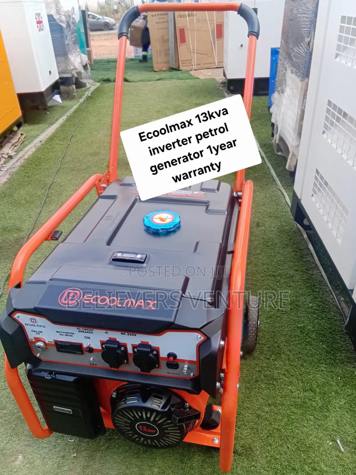 Ecoolmax 13kVA GeneratorExcellent Petrol Inverter for Daily Power Need