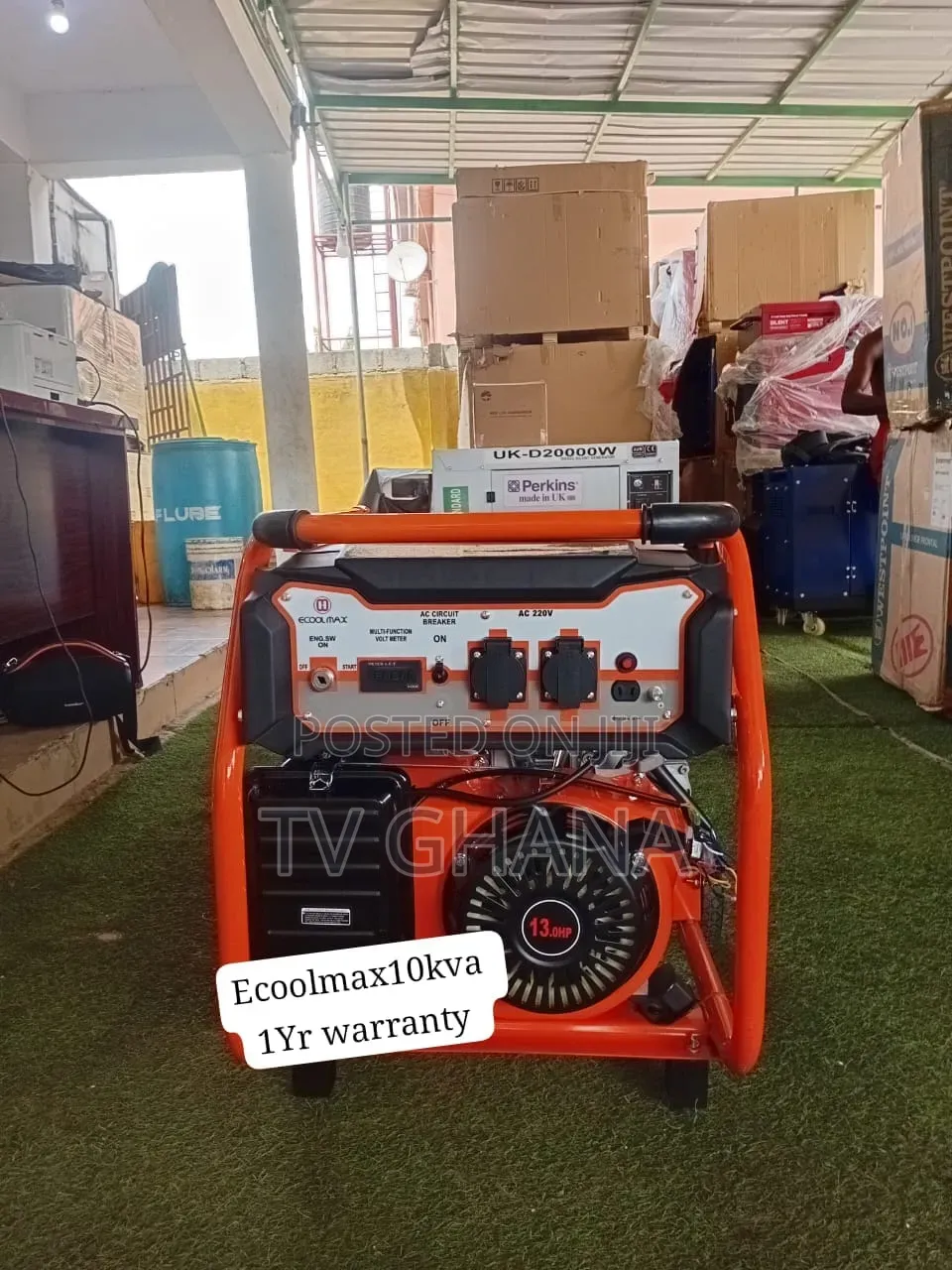 High-Performance Ecoolmax 10KVA Genset at a Great Price10kva