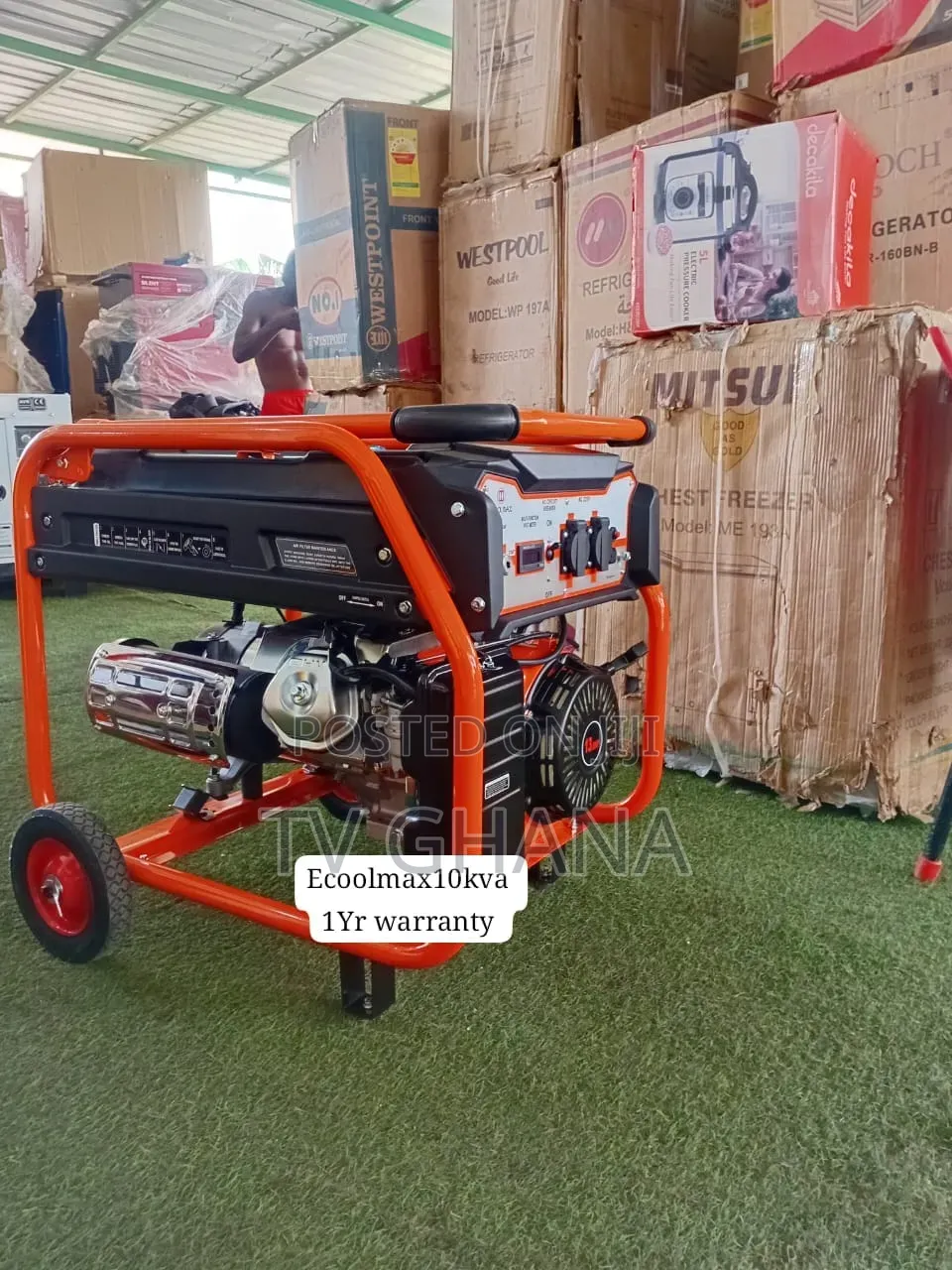 Premium Ecoolmax 10KVA Genset – Powerful Performance, Excellent 10kva