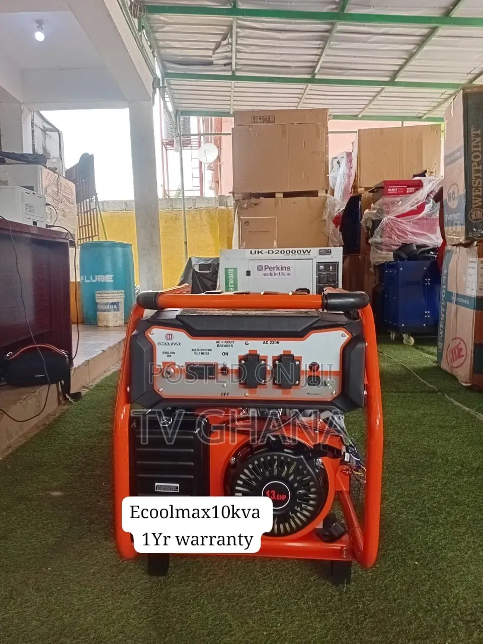 Premium Ecoolmax 10KVA Genset – Powerful Performance, Excellent 10kva