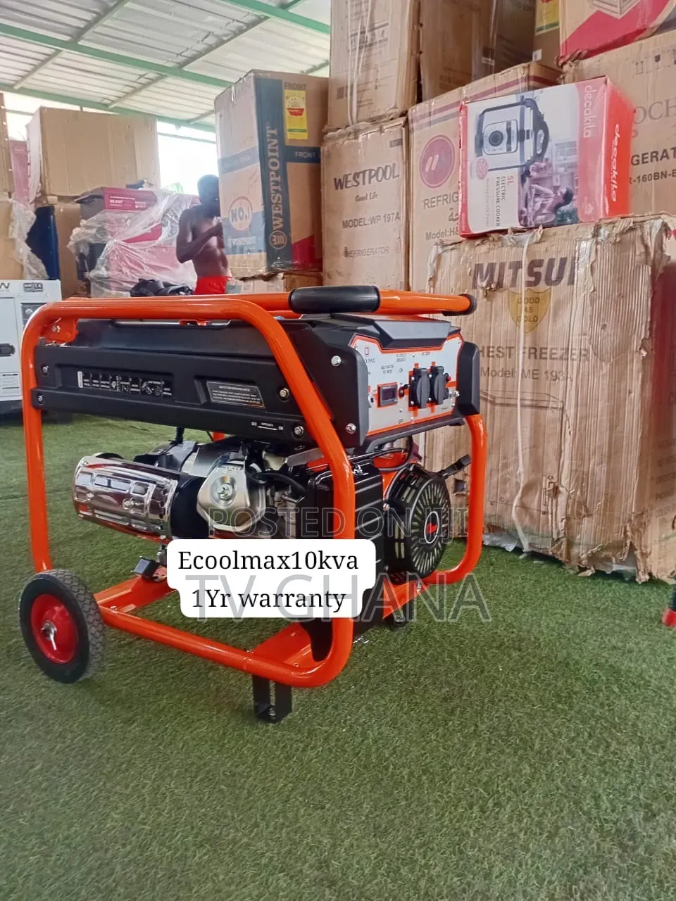 Super Quality Ecoolmax 10KVA Generator for Home and Business10kva