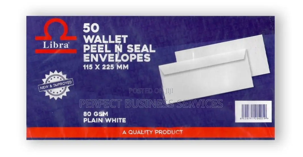 White Official Envelope