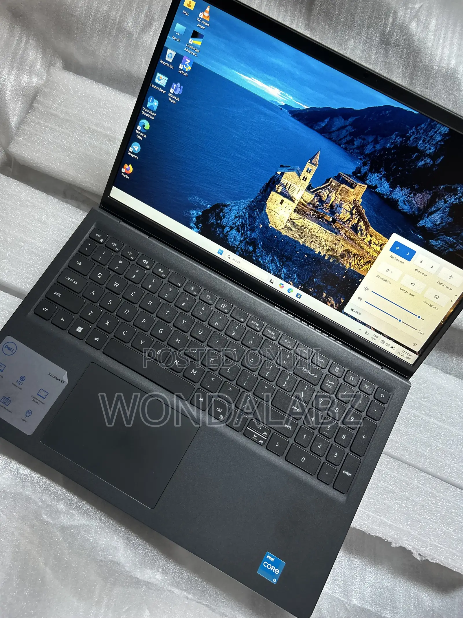 Laptop Dell Inspiron 15 8GB Intel Core i3 SSD 256GB