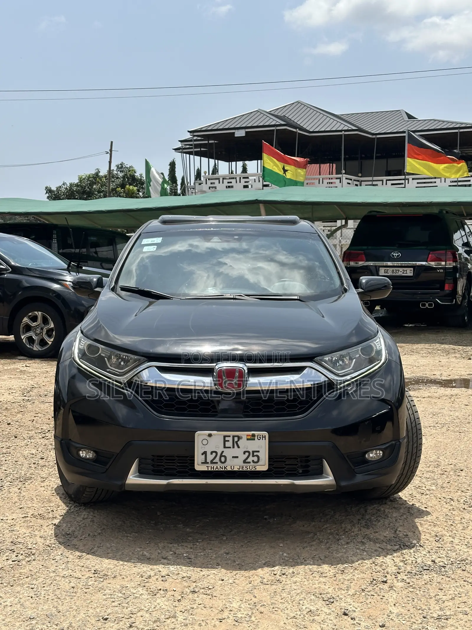 Honda CR-V Touring 4dr SUV (1.5L 4cyl CVT) 2017 Black