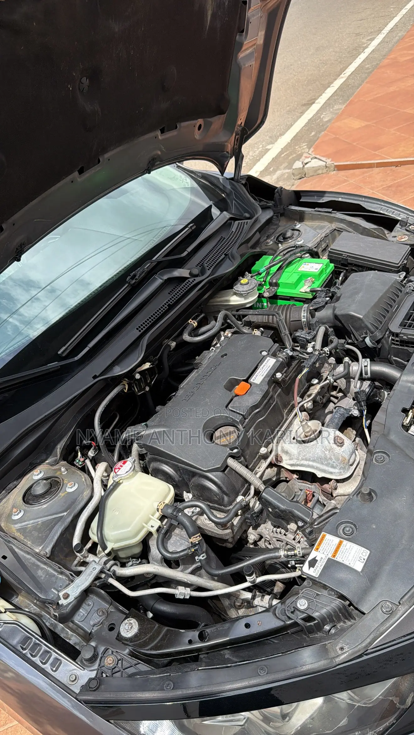 Honda Civic EX Sedan 2019 Gray