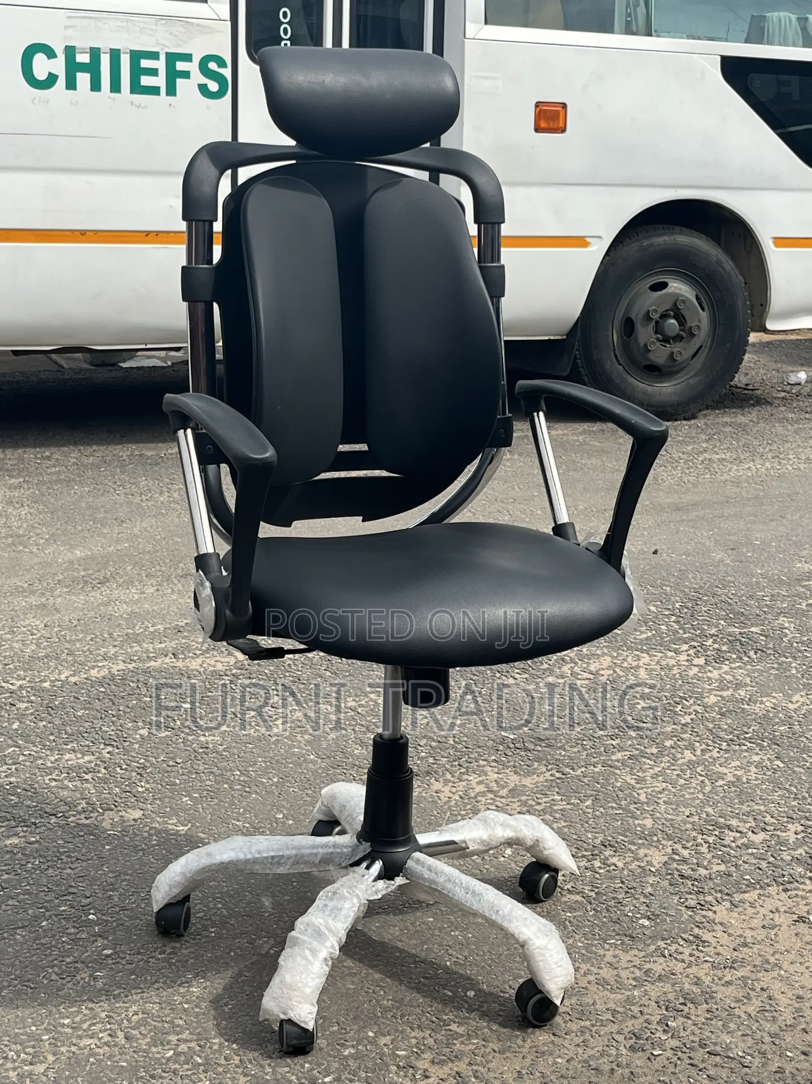 Orthopedic Office Chair With Headrest