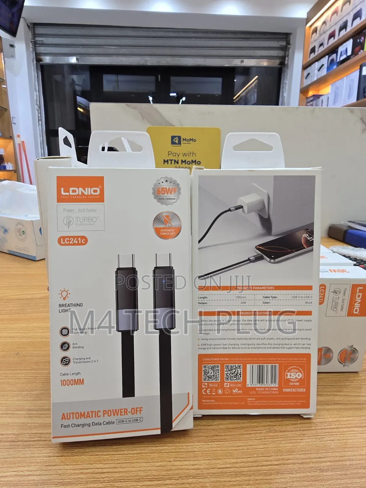 Ldnio 1m Type C - C Cable