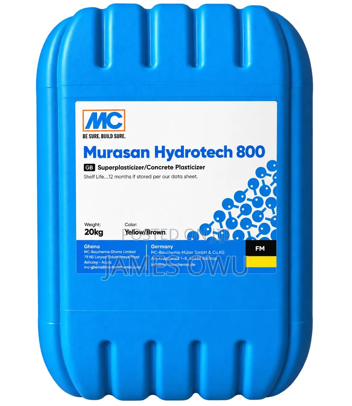 Blocks (Concrete) Hardener/Admixture