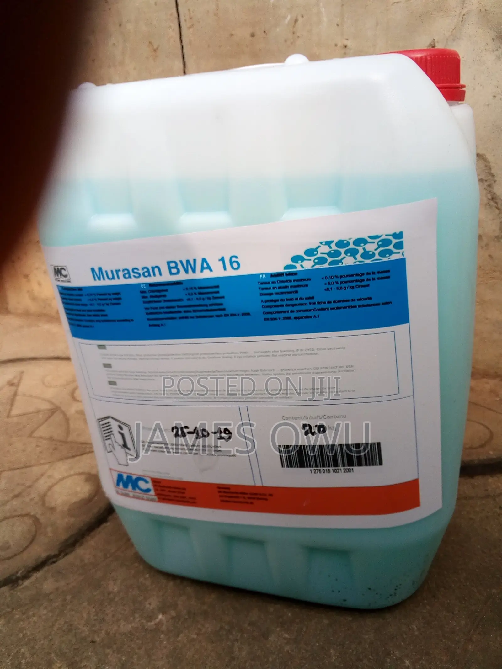 Blocks (Concrete) Hardener/Admixture