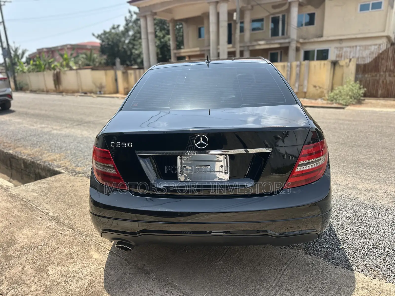 Mercedes-Benz C250 2013 Black