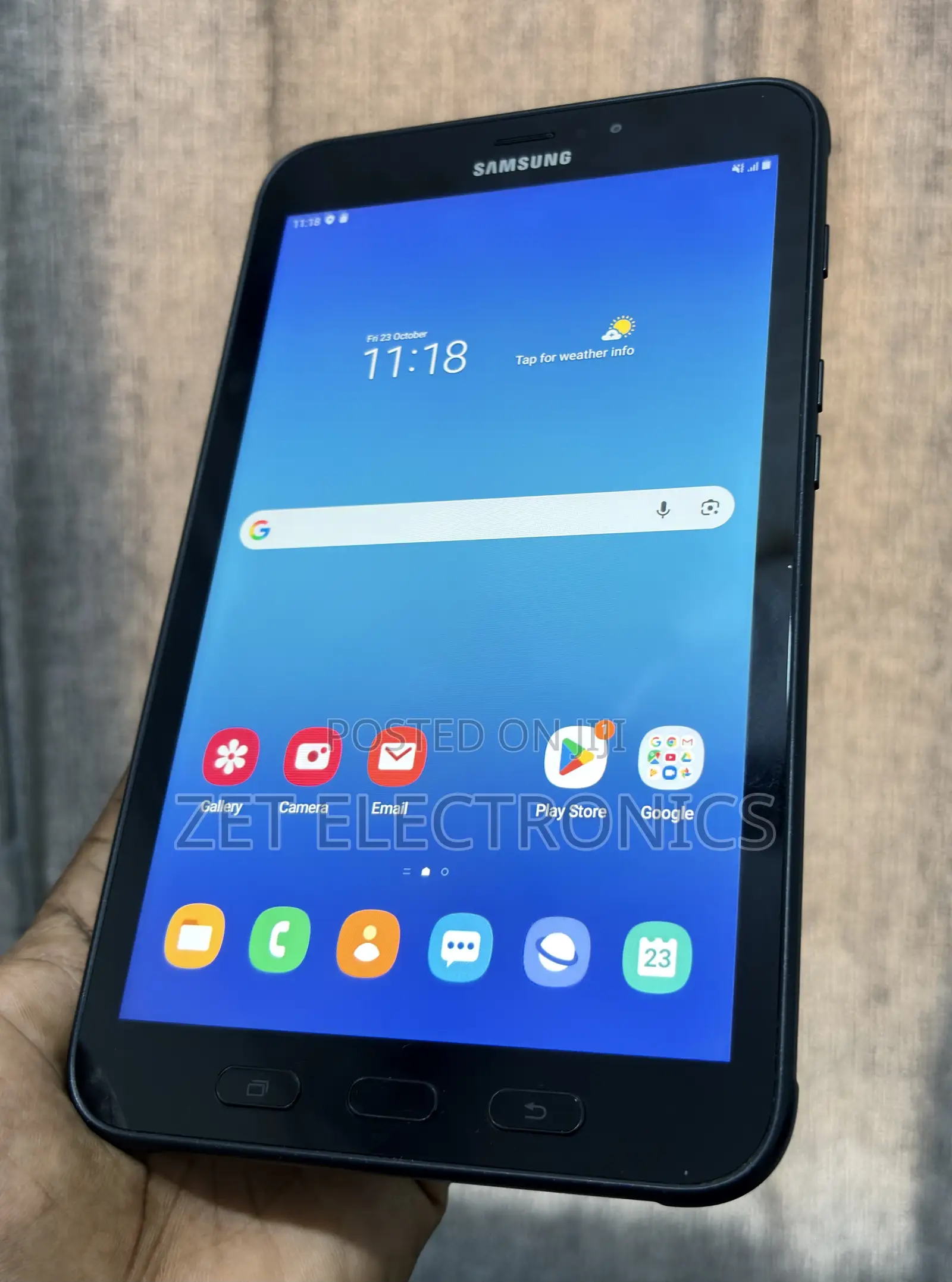 Samsung Galaxy Tab Active 2 16 GB Black