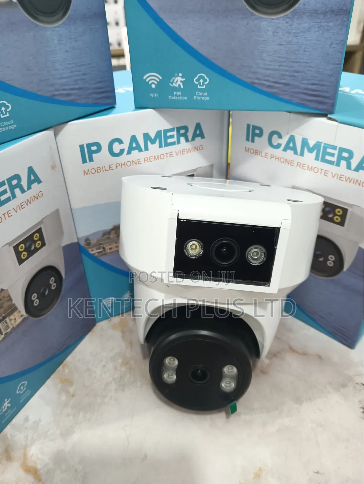 Wifi Camera 4mp 2lens Full Colour With 2way Audio Ai Human Tracking