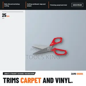 Jobsite Straight Scissors 118X300X25Mm - 